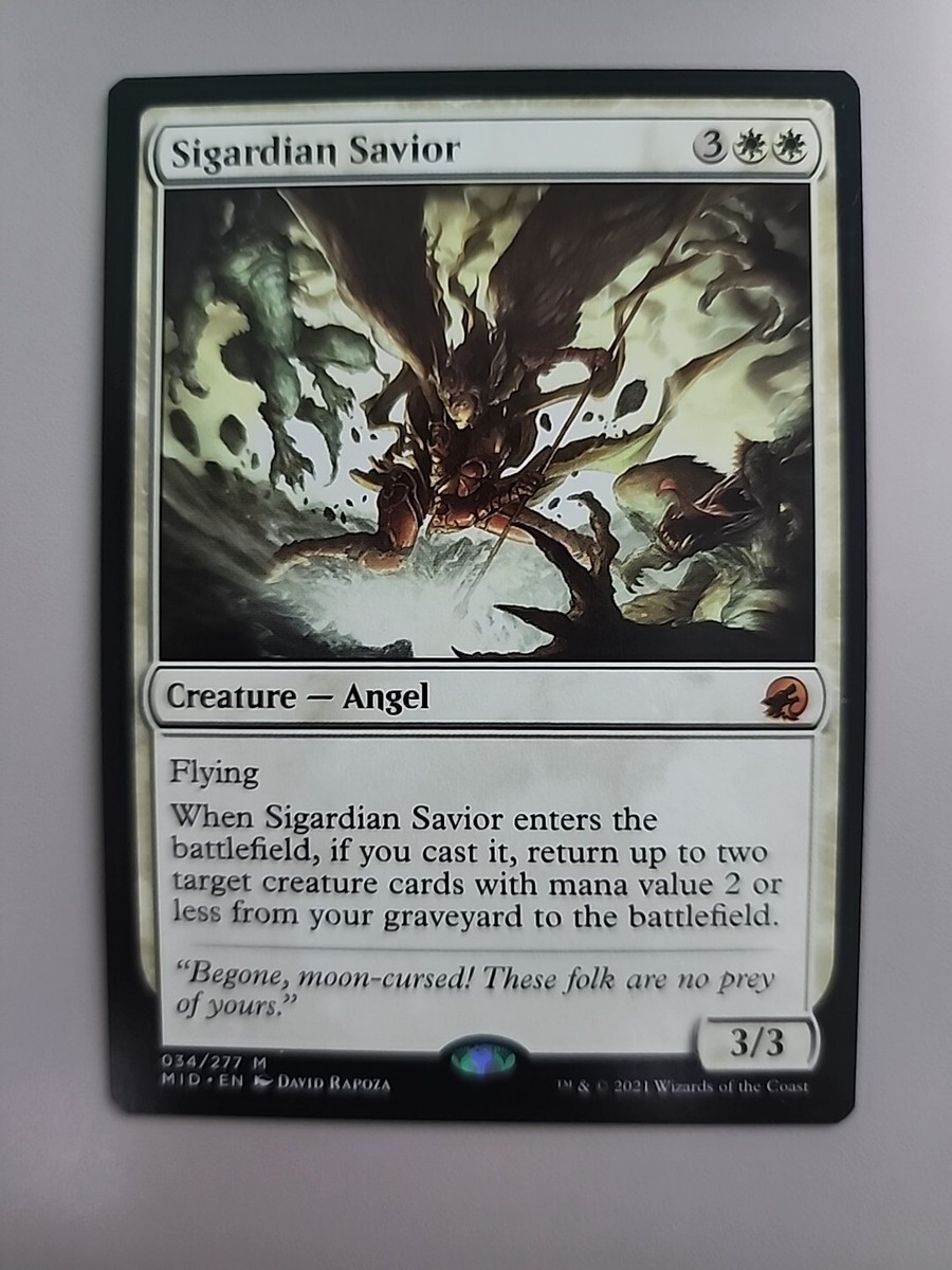 Sigardian Savior Llega A Innistrad: Midnight Hunt. - Games