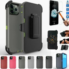 For iPhone 13 Pro Max Mini Shockproof Case Cover with Holster Fit Otterbox Clip