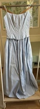VTG Jessica McClintock Gunne Sax Millennium Y2K 90s Blue Corset Cinderella Gown