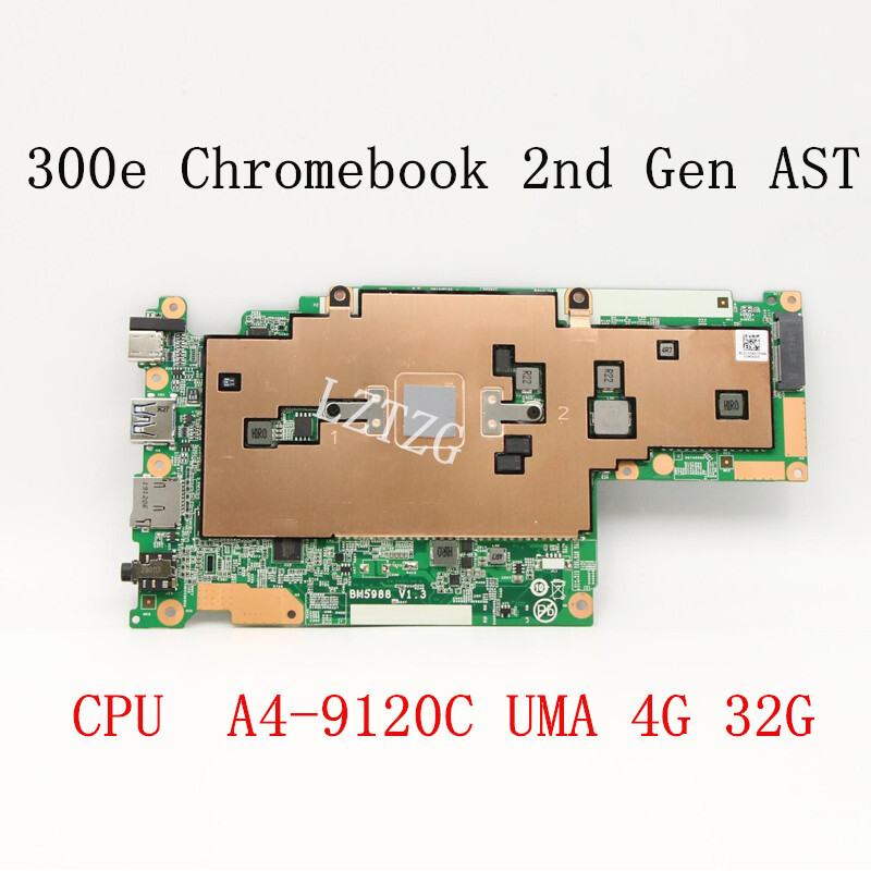 For Lenovo 300e Chromebook 2nd Gen AST Motherboard CPU A4-9120 4G