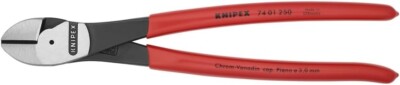 Knipex High Leverage Diagonal Cutters 10'' 74 01 250 NEW