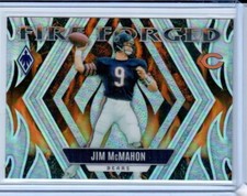 2023 Phoenix Football Jim McMahon Fire Forged Insert Chicago Bears FF-9
