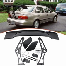Adjustable Gt Racing Spoiler Chassis Mount Kit Fit For Chevrolet Prizm 1998-2002
