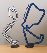 Custom F1 Circuit Race Track, 3D Display Décor, Personalise F1 Track, F1 Race