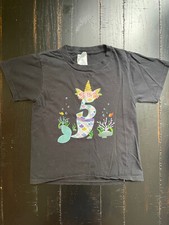 5 Birthday Shirt Mermaid Unicorn Shirt Girls