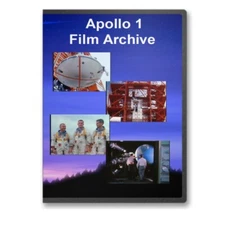 NASA Apollo 1 Film Archive DVD Astronauts Grissom, Chaffee, White, KSC - C757