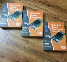 SIIG Quad-Port Gigabit Ethernet PCIe 4-Lane Card - I350-T4 Adapter, LB-GE0014-S1