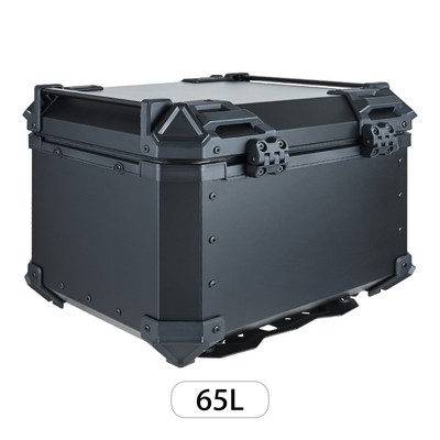 Universal Top Box Motorcycle Luggage 65 Litre for BMW Suzuki+Mounting Base Plate