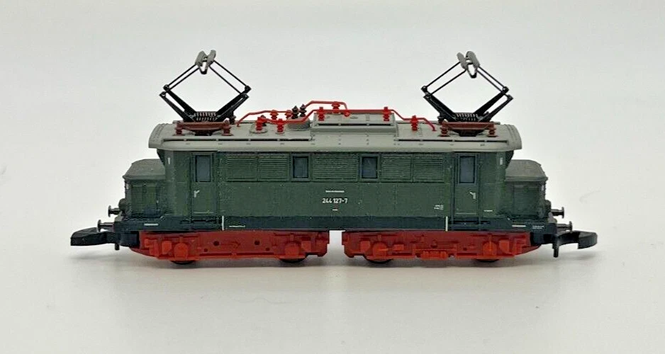 Z Scale Marklin 88113 Class E DB 244 New 5 Pole Motor Loco Custom Wood Case - Image 4 of 4