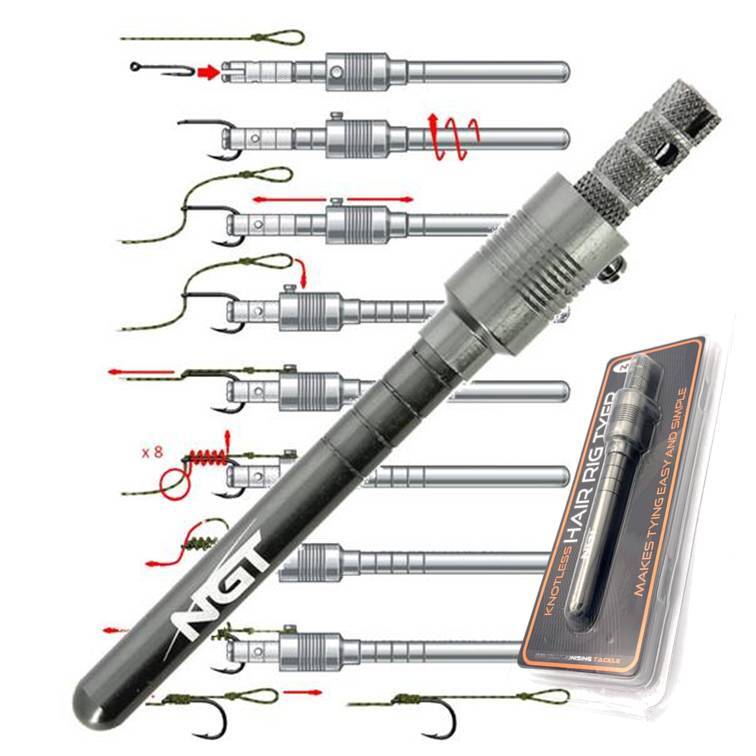 NGT HAIR RIG HOOK TYER TOOL FOR MAKING TYING HAIR RIGS CARP