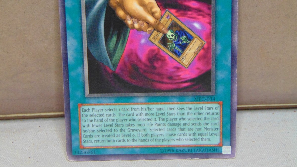 1996 YU'GI-OH! CARD ANTE MFC-034