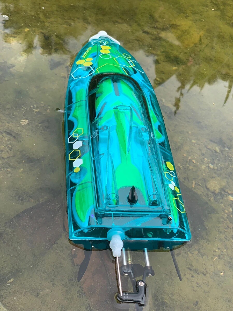 Mini RC Sailboat 15km/h Electric Remote Control Cruise Ship Toy eBay