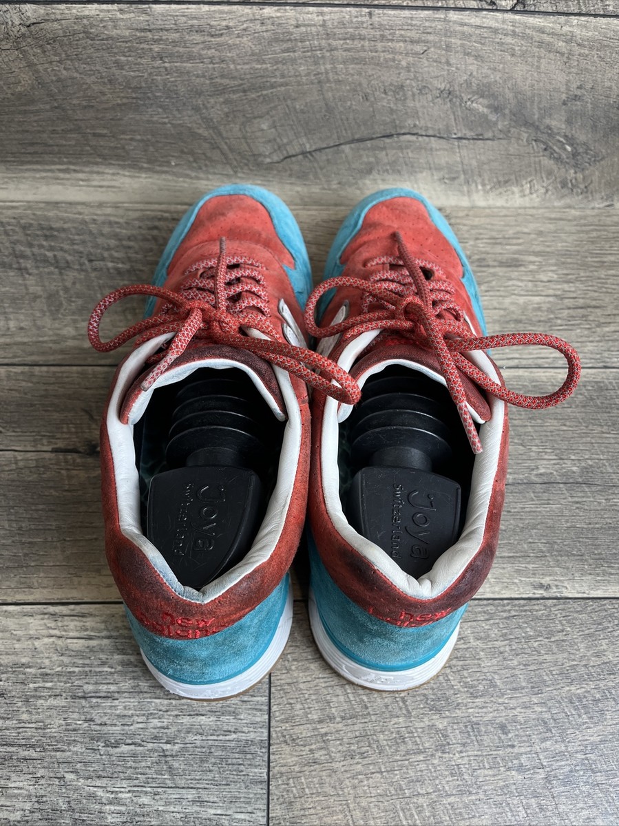 New Balance Mens 496 Concepts Regatta CM496CP Red Blue Running Sneakers Sz  11.5D