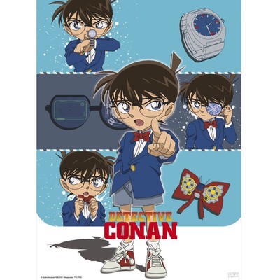 Detective Conan - Conan - 52x38 Chibi-Poster