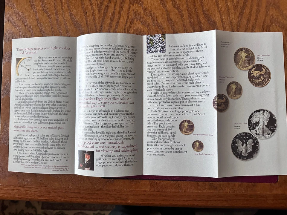 1989-s PR69DCAM Silver American Eagle Walking Liberty/marketing form - Image 4 of 4