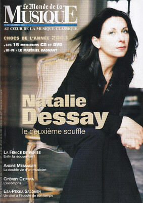 LE MONDE DE LA MUSIQUE N°282 NATALIE ESSAY / LA PHÖNICE DE VENISE / A. MESSENGER