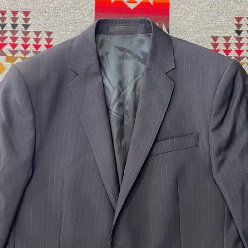 Versace Collection Wool Blazer Men’s Size 48 US 38 Pinstripe Suit Designer C4 - Picture 7 of 10