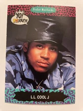 1991 Pro Set MusiCards Yo! MTV Raps LL Cool J #45 MINT
