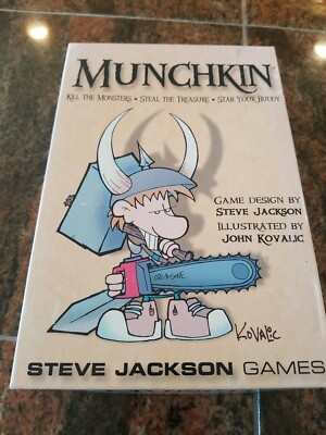 Steve Jackson Games SJG1408 Munchkin Card Game 1st Edition 2011