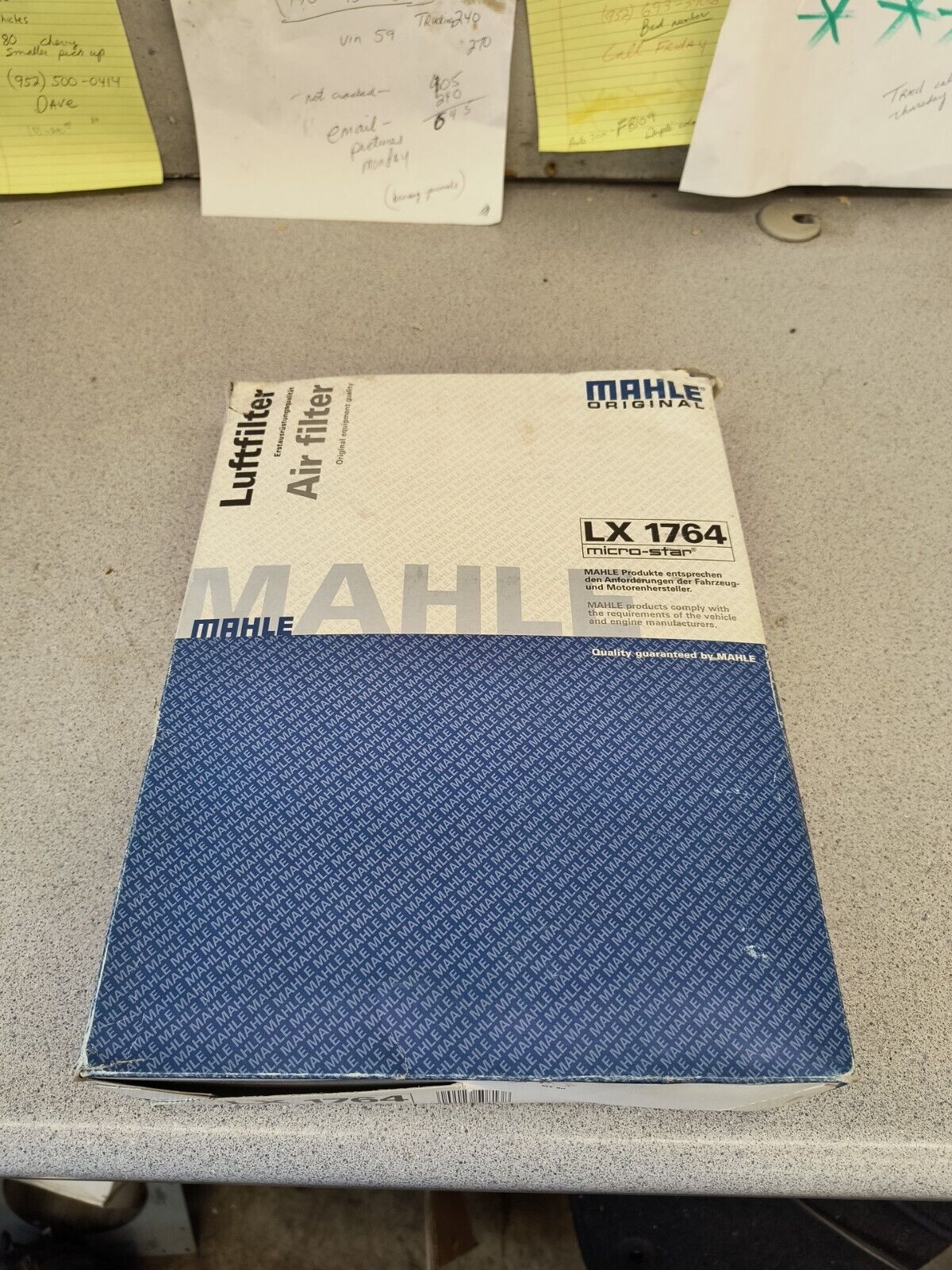 Brand New Mahle Air Filter LX 1764 Land Rover LR3 And Range Rover Sport