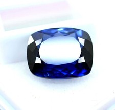 20.05 CT Natural Ceylon Royal Blue Sapphire Cushion Cut Loose Gemstone Certified