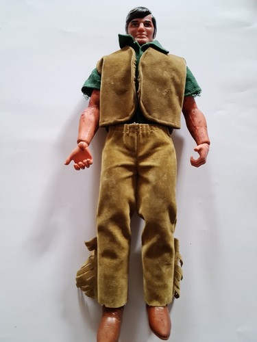 Figurine Big Jim Mattel 1971 - Personnage Jeff - Occasion Vintage Aventure