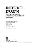 Interior Design : An Introduction to Architectural Interiors by Arnold ...