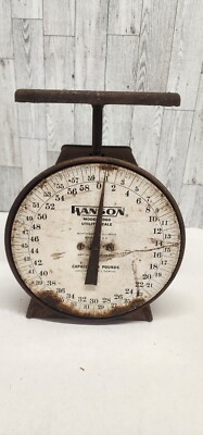 Vintage Scale Hanson 60 Lb. Black 2060 - Farmhouse Kitchen