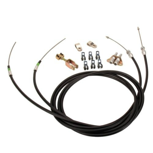 Wilwood 330-9371 Emergency Brake Cable Kit Floor Mount Parking Disc Drum 96" - Afbeelding 1 van 5