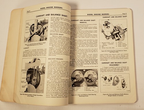 1953 GMC Diesel Engine Maintenance Manual GM Series 7 2-Cycle X-5310 E1L - Picture 13 of 20