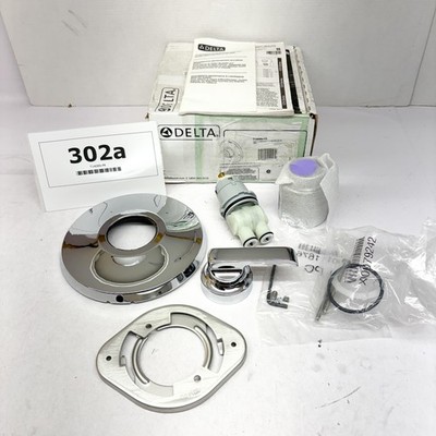 DELTA Tetra 14 Series Single-Function Chrome Shower Valve trim T14089-PR