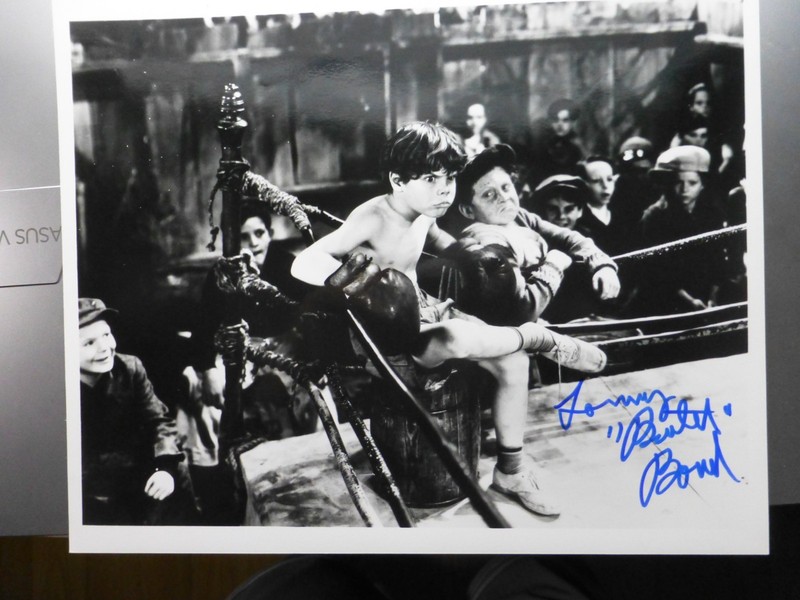 Tommy "Butch" Bond (Little Rascals) Signed 8 x 10 Black and White Photo with COA