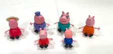 Lot of 6 Peppa Pig and FamilyFigures - LOT G