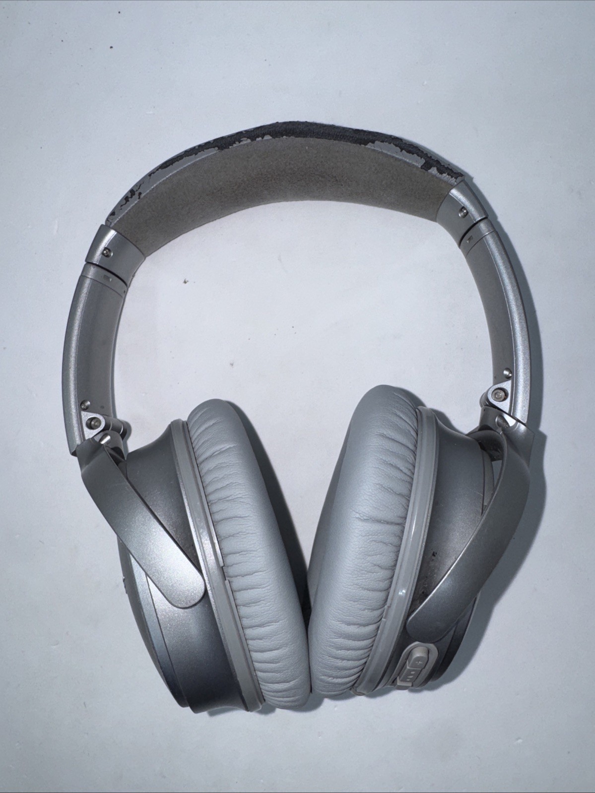 Bose QuietComfort 35 QC35 Wireless Headphones Only - Silver (New Pads) Works #2