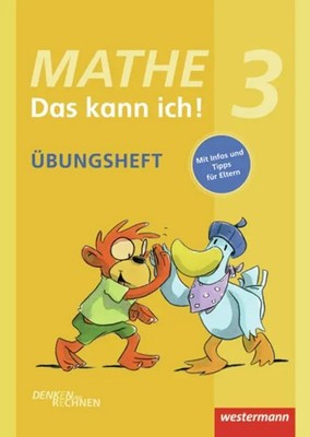 Mathe - Das kann ich! Übungsheft Klasse 3 | Denken und Rechnen | Broschüre