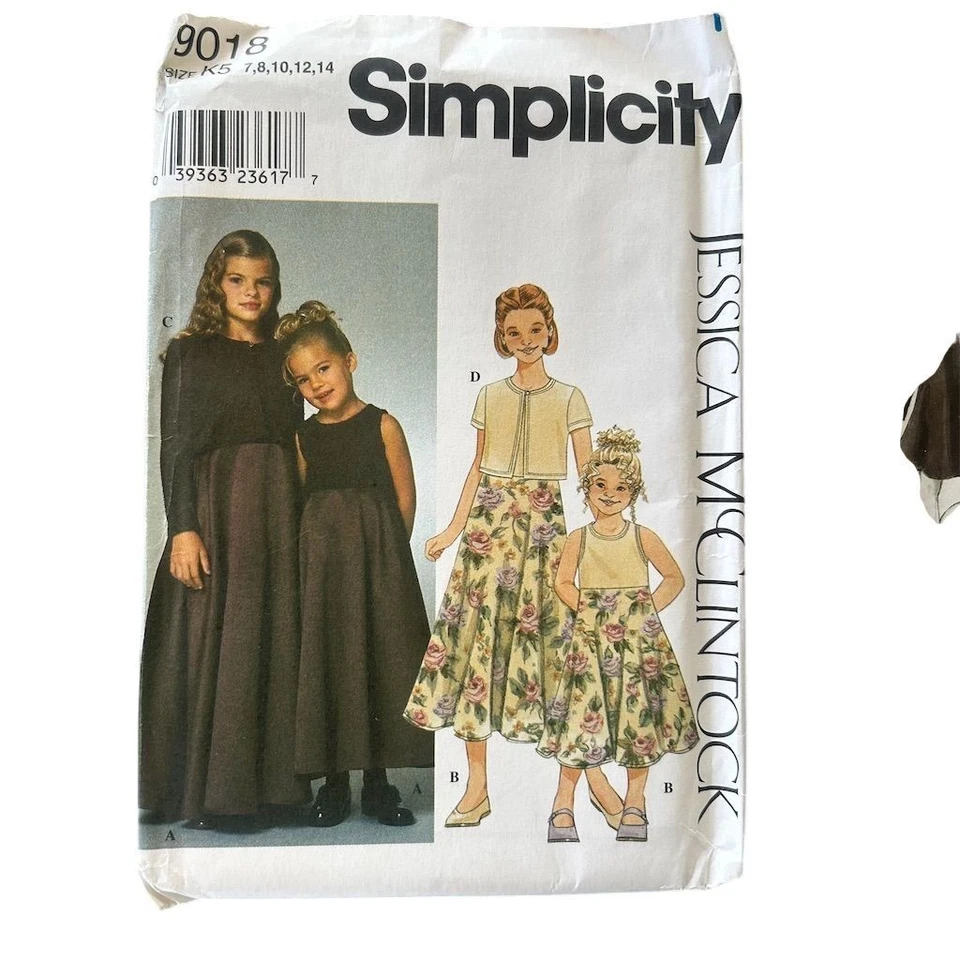Vintage Simplicity Sewing Patterns Bundle Lot of 3 Uncut 80s 90s Womens - Image 3 of 4