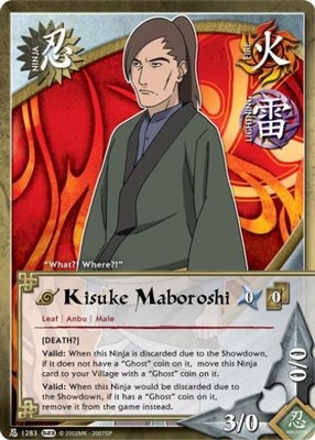 Kisuke Maboroshi (N-1283) - Invasion - Naruto CCG