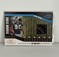 JULIUS PEPPERS 2005 DONRUSS CLASSICS STADIUM STARS 30 YARD LINE /199 #SS-7 