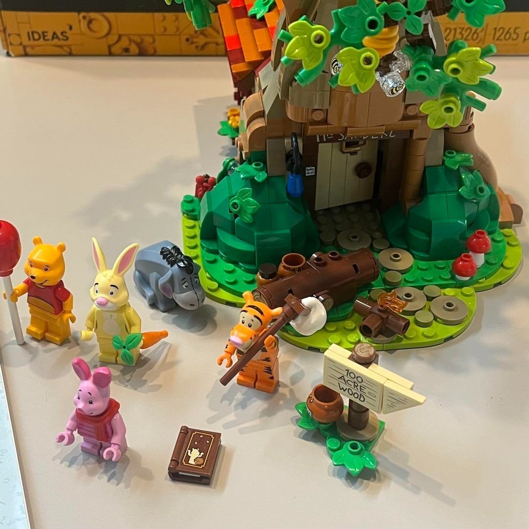 LEGO Ideas 21326 Winnie the Pooh Piglet Eeyore Minifigs 1265pcs