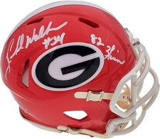 Herschel Walker Signed Georgia Bulldogs Speed Mini Helmet 