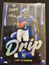 2023 Panini Prestige - NFL Drip Zay Flowers #11 (RC) Baltimore Ravens Rookie SSP