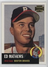 2002 Topps Archives Eddie Mathews #120 HOF 0w7