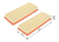 BOSCH Luftfilter 1 457 433 071 Filtereinsatz für MERCEDES PUCH KLASSE CLK SL CLS BOSCH Luftfilter 1 457 433 071 Filtereinsatz für MERCEDES PUCH KLASSE CLK SL CLS