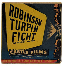 Castle Films Robinson Turpin Fight Polo Grounds Melton Movie Edition 8365 8MM