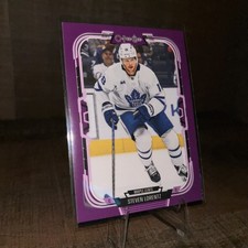 2025-26 O-Pee-Chee Hockey #453 Purple Steven Lorentz 02/49