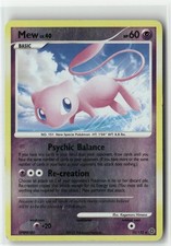 Mew [Reverse Holo] #15 Prices | Pokemon Secret Wonders | Pokemon Cards