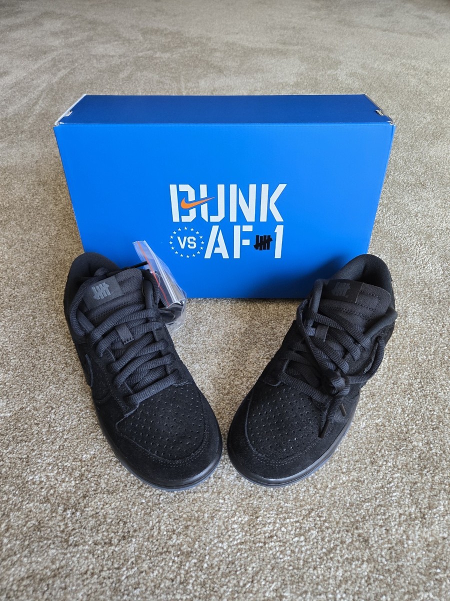 Nike Dunk Low Undefeated Dunk vs AF1 2021 Black DO9329-001 Men's