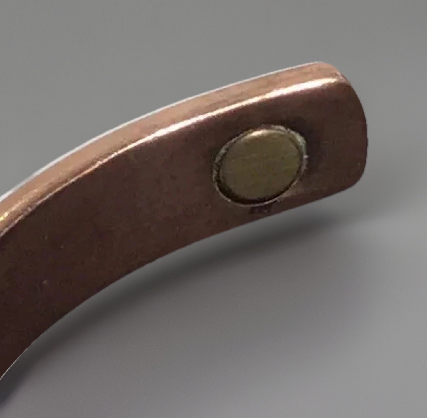 Etched Patterned Solid Copper 5/16” Magnetized Cu… - image 11