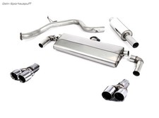 Milltek Sportauspuffanlage ab OPF Seat Leon 5F 2.0l Cupra 290PS je 2x80mm rund