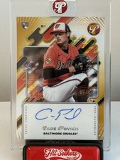 2025 Topps Pristine Cade Povich Gold Auto /50 RC Rookie #PA-CP Orioles SEALED